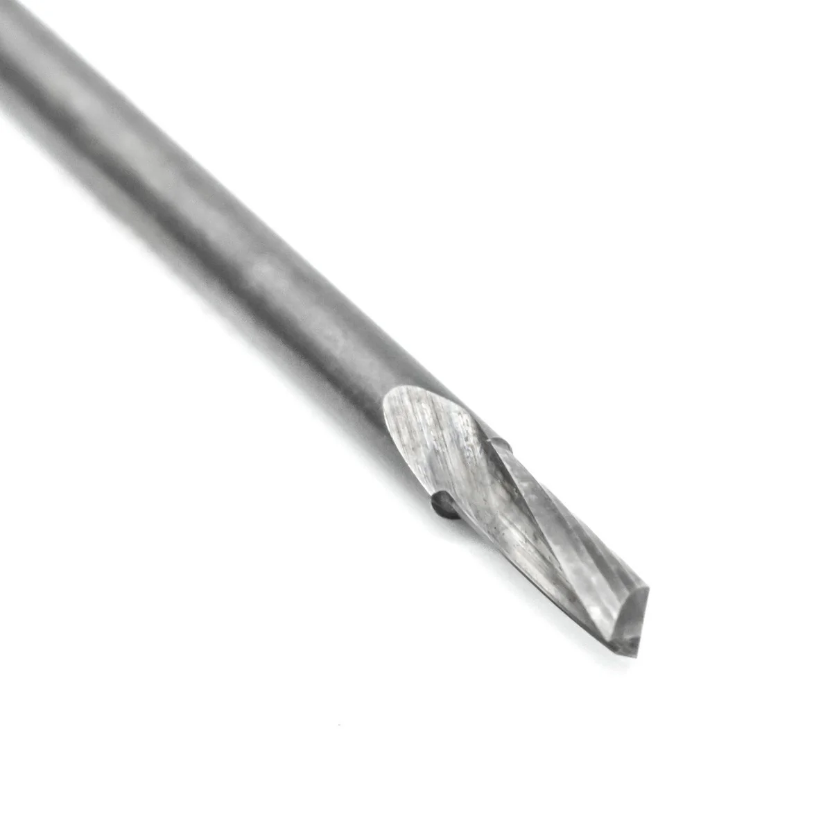 Torquata Single-Flute Upcut Spiral Solid Carbide CNC Router Bits 1/8in Shank - Image 4