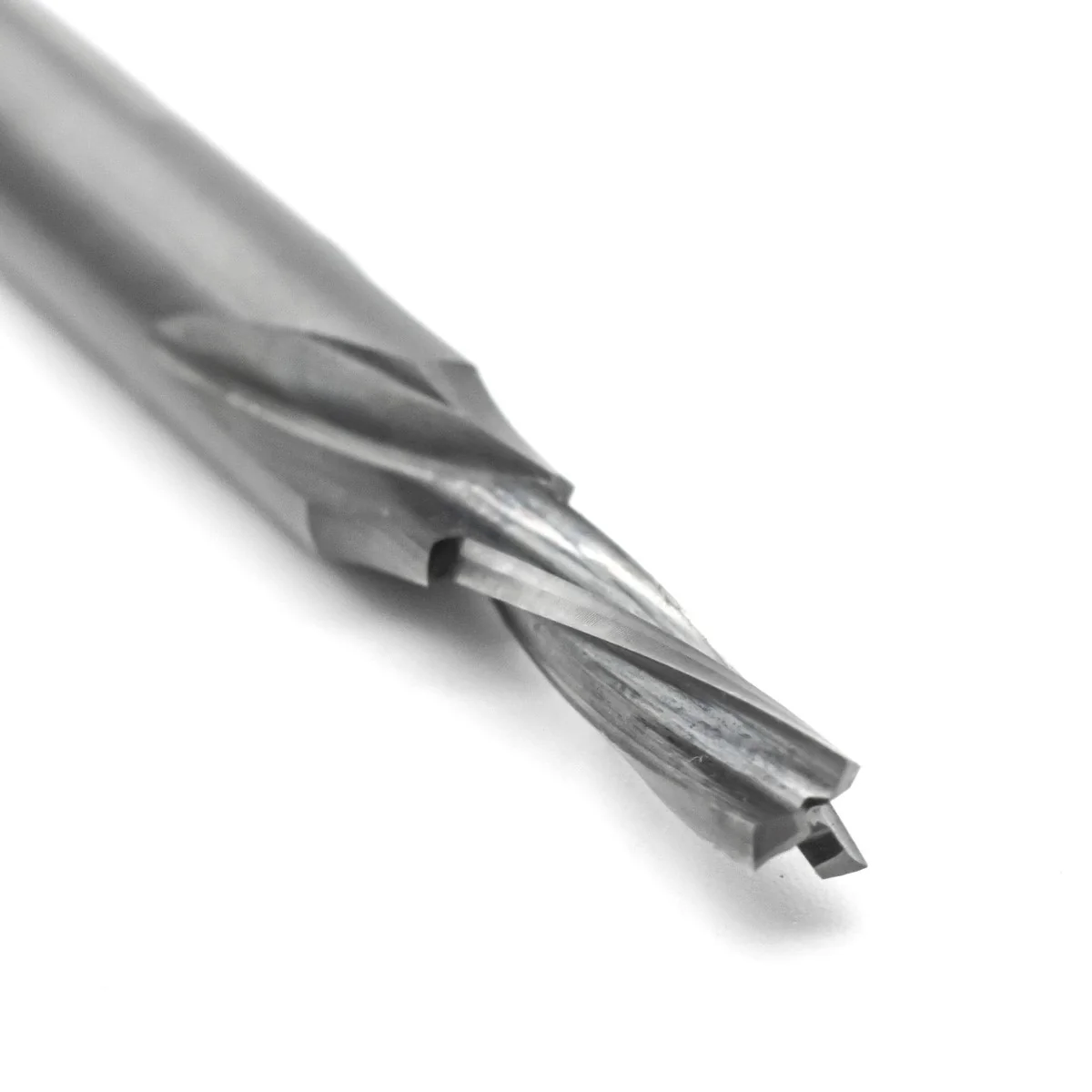 Torquata Triple-Flute Downcut Spiral CNC Router Bit 6.35mm Diameter 19mm Cutting Height 1/4in Shank Solid Carbide - Image 2